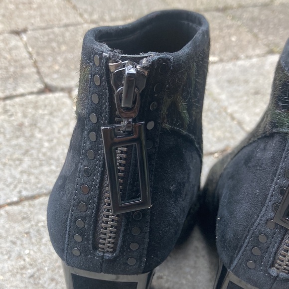 KAT MACONIE leopard print ankle boots size 6 - Picture 8 of 13